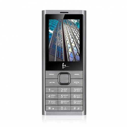 картинка телефон мобильный f+ b241 dark grey от магазина Tovar-RF.ru