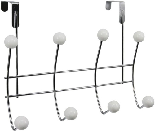 картинка ROSENBERG R-355060 Вешалка на дверь, 8 крючков ROSENBERG R-355060 Вешалка на дверь, 8 крючков от магазина Tovar-RF.ru