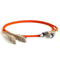 картинка hyperline fc-d2-50-sc/­pr-st/­pr-h-3m-lszh-or (fc-50-st-sc-pc-3m) патч-корд волоконно-оптический (шнур) mm 50/­125, st-sc, 2.0 мм, duplex, lszh, 3 м от магазина Tovar-RF.ru