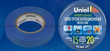 картинка Изолента UNIEL (04485) UIT-135P 20/15/01 BLU от магазина Tovar-RF.ru