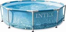 картинка бассейн каркасный intex бассейн каркасный 3.05 m x 76 cm + фильтр-насос intex ( арт. 28208np)от магазина Tovar-RF.ru