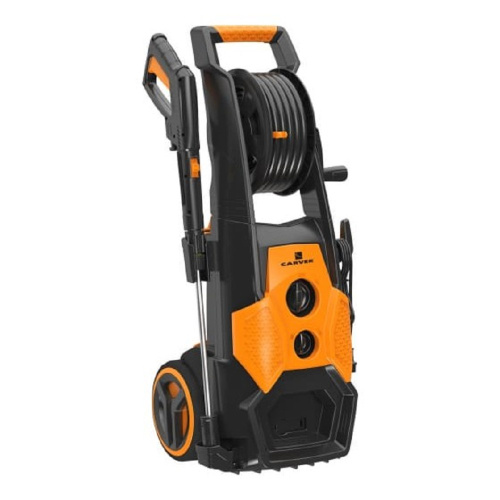 картинка carver cw-2201e мойка высокого давления [01.023.00005] { 2200 вт,120-150 бар,6,5-7,5 л/мин, колеса,катушка,регул-ка)(18шт/п } от магазина Tovar-RF.ru