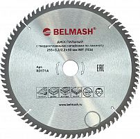 картинка Диск пильный BELMASH Диск пильный по ламинату 255x3,2/2,2x30 80T от магазина Tovar-RF.ru