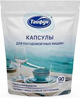 картинка Средство для ППМ ТАЙФУН Капсулы для посудомоечных машин, 90 шт ТАЙФУН Капсулы для посудомоечных машин, 90 шт от магазина Tovar-RF.ru