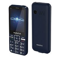картинка телефон мобильный maxvi p3 blue от магазина Tovar-RF.ru