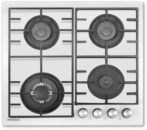 картинка варочная панель газовая hyundai hhg 6438 wg от магазина Tovar-RF.ru