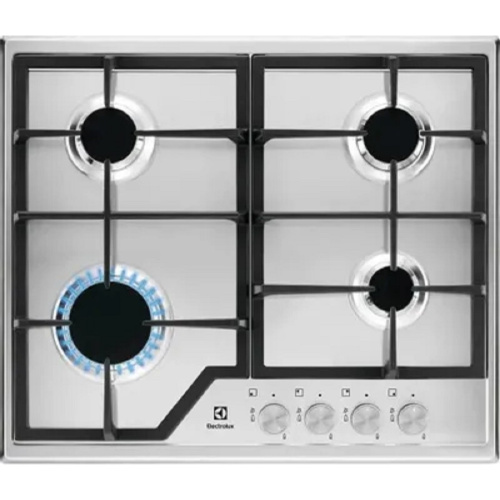 картинка electrolux kgs6426sx газовая варочная панель, нержавеющая сталь от магазина Tovar-RF.ru