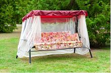 картинка Качели садовые "Варна" с1102 OLSA Варна с1102 декор тафтинг от магазина Tovar-RF.ru