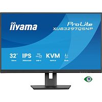 картинка lcd iiyama 31.5" xub3297qsnp-b1 {ips 2560x1440 100hz 1ms 350cd hdmi displayport usb m/m has pivot in} от магазина Tovar-RF.ru