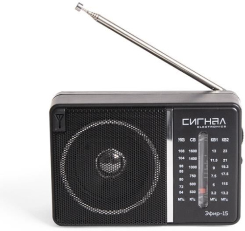 картинка радиоприемник эфир 15 укв 64-108мгц, св 530-1600кгц, кв1,кв2 бат. 2*r20(d) эфир 15 укв 64-108мгц, св 530-1600кгц, кв1,кв2 бат. 2*r20(d) от магазина Tovar-RF.ru