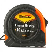 картинка Рулетки SPARTA Рулетка Elastica, 10 м х 25 мм, обрезиненный корпус 31314 от магазина Tovar-RF.ru