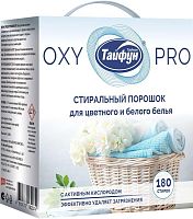 картинка Стиральный порошок ТАЙФУН 182074 Стиральный порошок для цветного и белого белья с активным кислородом, 3,6 кг ТАЙФУН 182074 Стиральный порошок для цветного и белого белья с активным кислородом, 3,6 кг от магазина Tovar-RF.ru