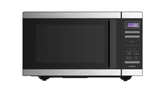 картинка микроволновая печь centek ct-1566 (черный/сталь) от магазина Tovar-RF.ru