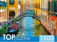картинка мозаика toppuzzle пазлы 1500 элементов. гитп1500-4846 романтический закат в венеции пп-00150671 от магазина Tovar-RF.ru