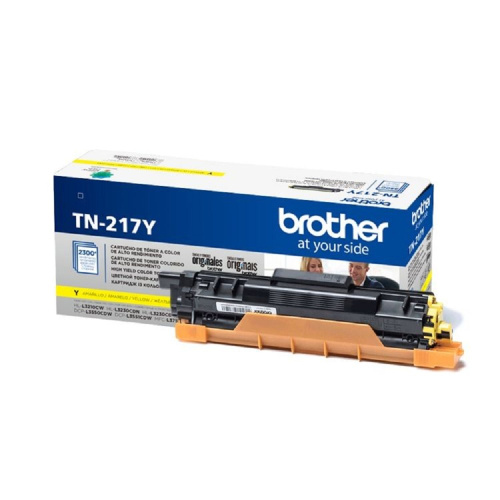картинка brother тонер tn-217y для hll3230cdw/dcpl3550cdw/mfcl3770cdw жёлтый (2300стр) от магазина Tovar-RF.ru