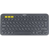 картинка 920-007584 logitech клавиатура k380 dark grey wireless bluetooth rtl, multi-device от магазина Tovar-RF.ru
