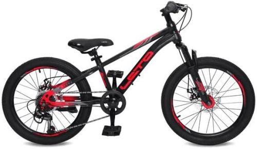 картинка велосипед leto dragon черный/красный с20005 00-00049045 leto dragon черный/красный с20005 00-00049045от магазина Tovar-RF.ru