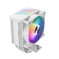 картинка pccooler r400 argb wh s115x/1200/1700/am4/am5 (tdp 180w, 90mm argb fan, 4 тепловые трубки 6мм, 650-2200rpm, 28,3dba) от магазина Tovar-RF.ru