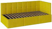 картинка Кровать BONMEBEL Кровать Оттава с подъемным механизмом ткань желтая (2 пак.) от магазина Tovar-RF.ru