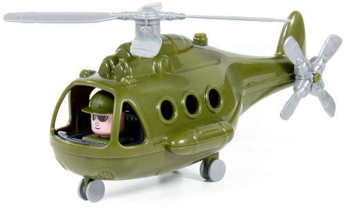 картинка игрушка полесье вертолёт военный альфа (в сеточке) 72436 от магазина Tovar-RF.ru