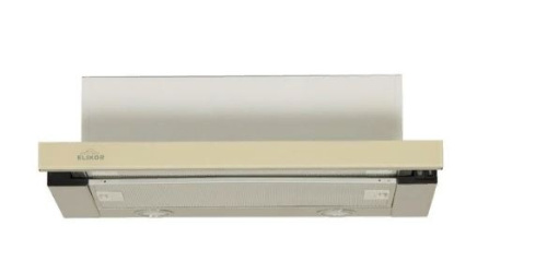 картинка вытяжка  эликор "интегра" glass 45н-400-в2д нерж/стекло бежевое от магазина Tovar-RF.ru