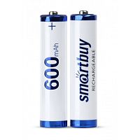 картинка Smartbuy (SBBR-3A02BL600) Аккумулятор NiMh Smartbuy AAA/2BL 600 mAh (24/240)(2шт. в уп-ке) от магазина Tovar-RF.ru