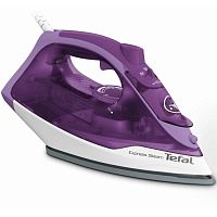 картинка tefal fv2836e0 утюг, 2400вт, 165г, белый/сиреневый от магазина Tovar-RF.ru