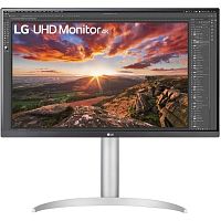 картинка lcd lg 27" 27up850n-w {ips 3840x2160 60hz 5ms 178/178 400cd 1200:1 10bit(8bit+frc) hdr10 displayhdr400 2xhdmi2.0 displayport1.4 freesync 2xusb3.0 usb-c3.0(96w) audioout 2x5w pivot vesa} от магазина Tovar-RF.ru