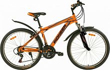картинка велосипед pioneer city 26"/18" orange-black-gray pioneer city 26"/18" orange-black-grayот магазина Tovar-RF.ru