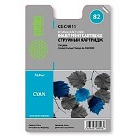картинка cactus c4911 картридж (cs-c4911) № 82 (голубой) для принтеров design jet 500/800c от магазина Tovar-RF.ru