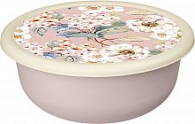 картинка миска homver modena paradise 2,1л с крышкой с декором (бежевый) 221160227/06от магазина Tovar-RF.ru