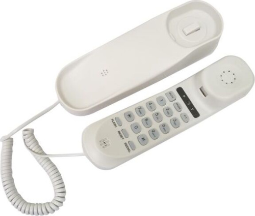 картинка телефон проводной ritmix rt-002 white от магазина Tovar-RF.ru