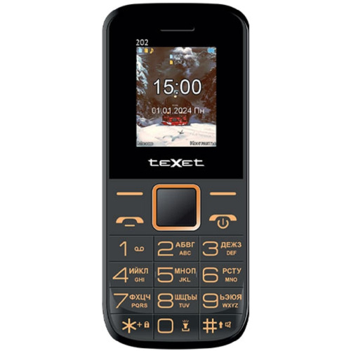 картинка texet tm-202 цвет черный от магазина Tovar-RF.ru