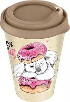 картинка стакан homver izi-go с крышкой 420мл с декором (бежевый) 221133827/01 homver izi-go с крышкой 420мл с декором (бежевый) 221133827/01от магазина Tovar-RF.ru