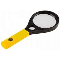 картинка Лупа STAYER "MASTER", пластиковый корпус, 2-х/6-и кратное увеличение, диаметр 90мм [40530-90] от магазина Tovar-RF.ru