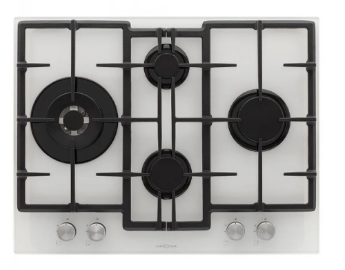 картинка варочная панель газовая krona ritter 67/60 wh от магазина Tovar-RF.ru