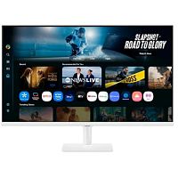 картинка lcd samsung 32" s32fm703ui белый {va 3840x2160 60hz 300cd 3000:1 2xhdmi usb usb-c wi-fi bt} от магазина Tovar-RF.ru