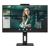 картинка lcd aoc 23.8'' 24p3qw {ips 1920x1080 75hz 4ms 178/178 300cd 2xhdmi1.4 displayport1.2 4xusb3.2 webcam mm} от магазина Tovar-RF.ru