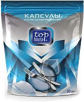 картинка Капсулы для посудомоечных машин, 30 шт TOP HOUSE Капсулы для посудомоечных машин, 30 шт. (180353) от магазина Tovar-RF.ru