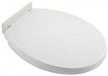 картинка Сиденье с крышкой для унитаза ARTICPLAST P06 Крышка для унитаза белая пластиковая с микролифтом от магазина Tovar-RF.ru