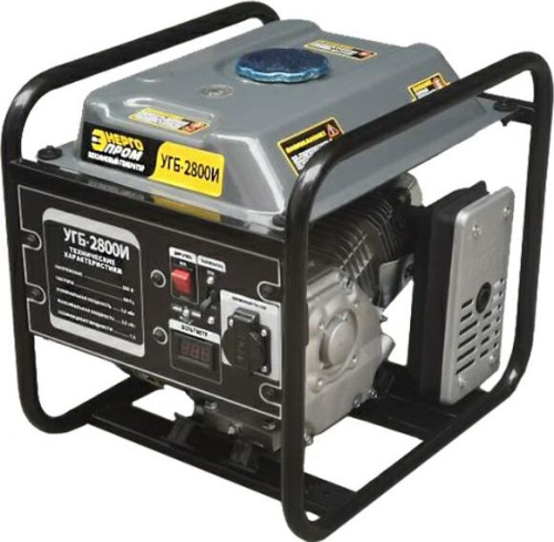 картинка Генератор бензиновый ЭНЕРГОПРОМ УГБ-2800И 2500Вт, 208см3 00-00021910 ЭНЕРГОПРОМ УГБ-2800И 2500Вт, 208см3 00-00021910 от магазина Tovar-RF.ru