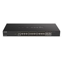 картинка d-link dxs-1210-28s/a1a proj управляемый l2+ коммутатор с 24 портами 10gbase-x sfp+ и 4 портами 10gbase-t от магазина Tovar-RF.ru