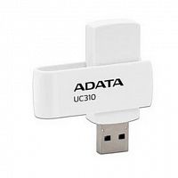 картинка a-data flash drive 32gb  <uc310-32g-rwh> uc310, usb 3.2, белый от магазина Tovar-RF.ru