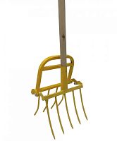 картинка УЗБИ ЗЕМЛЕКОП КОВАНЫЙ-5 садово-огородный рыхлитель от магазина Tovar-RF.ru