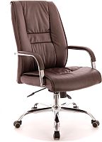 картинка Кресло компьютерное EVERPROF Kent TM экокожа коричневый от магазина Tovar-RF.ru