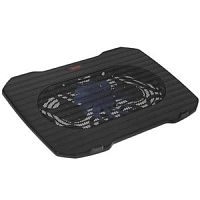 картинка buro подставка для ноутбука 15.6"357x265x33mm 1xusb 1x 140mmfan 345г металлическая сетка/пластик черный (bu-lcp156-b114) от магазина Tovar-RF.ru