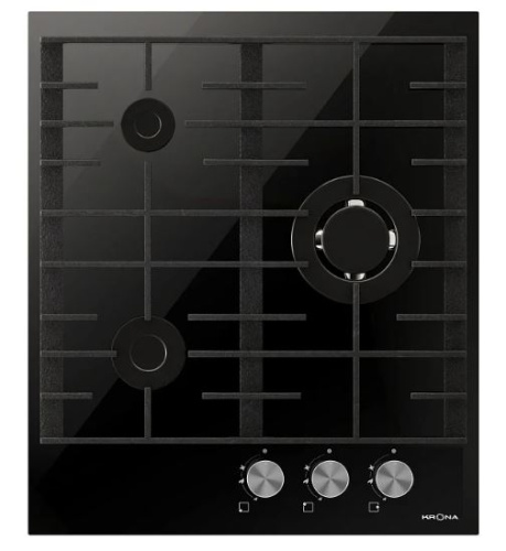 картинка варочная панель газовая krona hagel 45 bl w от магазина Tovar-RF.ru