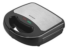 картинка сэндвичница электрическая endever skyline sm-28, черный/стальной от магазина Tovar-RF.ru