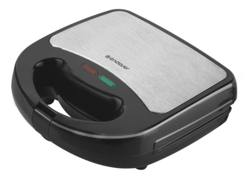 картинка сэндвичница электрическая endever skyline sm-28, черный/стальной от магазина Tovar-RF.ru