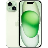 картинка apple iphone 15 128gb green 3g 4g 1sim 6.1" ios 17 802.11 a/b/g/n/ac/ax nfc gps a3090 mtp53hn/a индия от магазина Tovar-RF.ru